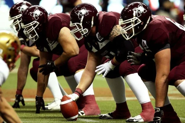 football defensive line